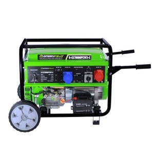 Generator de curent pe benzina Greenfield G-EC11000PEW3-C, portabil, 400/230V, 9.2 kVA, pornire electrica - Img 2