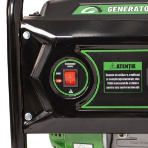 Generator de curent pe benzina Greenfield G-EC3100P, portabil, monofazat, 2.3 kVA, 2.3 kW, bobinaj alternator cupru - Img 7