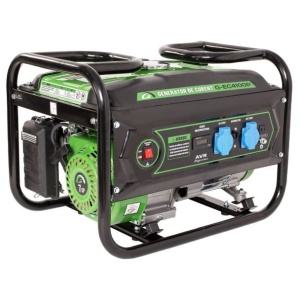 Generator de curent pe benzina Greenfield G-EC4100P, portabil, monofazat, 3 kVA, 3 kW, bobinaj alternator cupru - Img 1