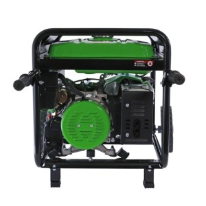 Generator de curent pe benzina Greenfield G-EC6600PEW, portabil, pornire electrica, monofazat, 5.5 kVA, 5.5 kW, roti de transport - Img 4