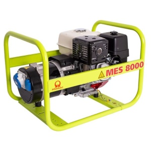 Generator de curent pe benzina PRAMAC MES8000, portabil, monofazat, 7.2 kVA - Img 2