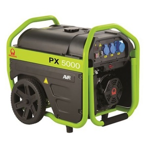 Generator de curent pe benzina PRAMAC PX5000, portabil, monofazat, 4.2 kVA, 3.8 kW
