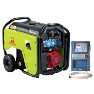 Generator de curent pe benzina PRAMAC S8000_CONN_AVR_DPP_AMF, portabil, monofazat, 7.2 kVA, panou de automatizare - Img 2