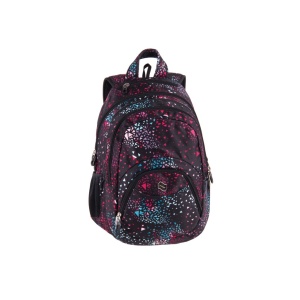 Ghiozdan Pulse 2 in 1 Teens Black Cosmos