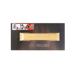 Gletiera dreapta, otel cu maner din lemn, 30cm - RUBI-65950 - Img 3