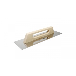 Gletiera otel inoxidabil cu maner din lemn 48cm - RUBI-72915