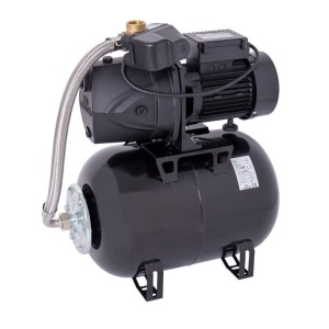 Hidrofor cu pompa autoamorsanta Wasserkonig FL446625, fonta, putere 900 W, debit 3960 l/h, inaltime refulare 44 m, vas de expansiune 24 l - Img 2