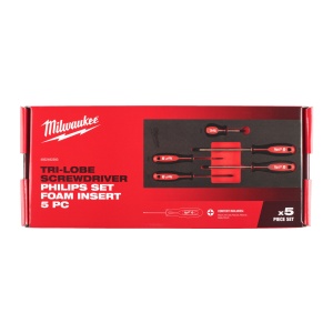 Inserție din spumă set 5 surubelnițe PH - Img 3