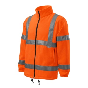 Jachetă fleece unisex, HV Fleece Jacket, 280 g/m² 5V1 - Img 2