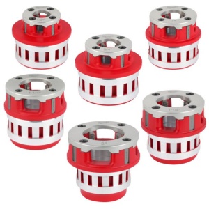 Kit cap de filetat tip BSPT 1/2" pentru M18 FPT2, include capetele de ½″, ¾″, 1″, 1¼″, 1½″, 2″