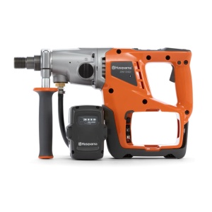 Kit Masina de carotat pentru carotare diamantata in beton Husqvarna DM 540i, DRILL MOTOR DM 540i |KIT| 2 x BLi300 + QC500, diametru carotare 100mm, 4,9kg - Img 5