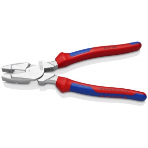 KNIPEX 09 05 240 Patenti Combi cu parghie mare "Lineman's Pliers" model american cu manşoane multicomponent cromat 240 mm - Img 2