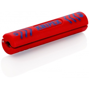 KNIPEX 16 60 100 SB Dezizolator pentru cabluri coaxiale universal 100 mm, cabluri coaxiale 4,8 - 7,5 cabluri rotunde 3 x 0,75 mm²
