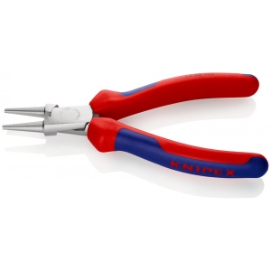 KNIPEX 22 05 160 Clește rotund cu manşoane multicomponent cromat 160 mm - Img 2