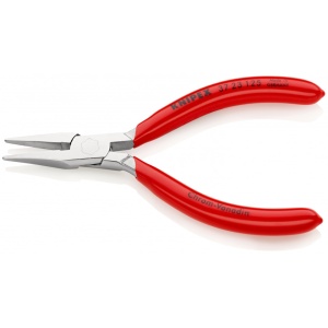 KNIPEX 37 23 125 Clește de prindere pentru mecanică fină acoperite cu plastic cromat 125 mm - Img 2
