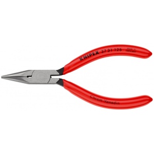 KNIPEX 37 31 125 Clește de prindere pentru mecanică fină acoperite cu plastic vopsit negru 125 mm - Img 3