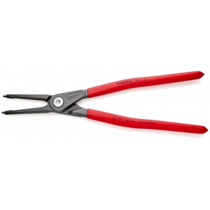 KNIPEX 48 11 J4 clește de precizie pentru inele de siguranță pentru inele interioare cu alezaje acoperit cu material plastic aderent bonderizat în culoarea gri 320 mm - Img 2