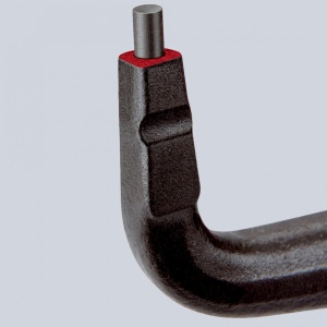 KNIPEX 49 21 A21 clește de precizie pentru inele de siguranță pentru inele exterioare pe axuri acoperit cu material plastic aderent bonderizat în culoarea gri 165 mm - Img 5