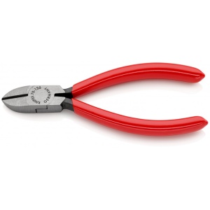 KNIPEX 70 01 125 EAN Tăietor lateral (șfic) acoperite cu plastic vopsit negru 125 mm