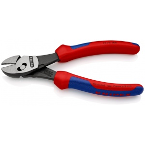 KNIPEX 73 72 180 TwinForce® Șfic de tăiere ultraperformant cu manşoane multicomponent vopsit negru 180 mm - Img 2
