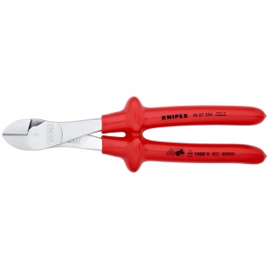 KNIPEX 74 07 250 Șfic de forță izolat prin imersie, testat de VDE cromat 250 mm - Img 3