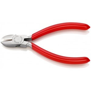 KNIPEX 76 03 125 Tăietor lateral (șfic) pentru electromecanici acoperite cu plastic cromat 125 mm - Img 2