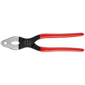 KNIPEX 84 21 200 Clește cu cioc conic înclinat, pentru vehicule acoperite cu plastic vopsit negru 200 mm - Img 3