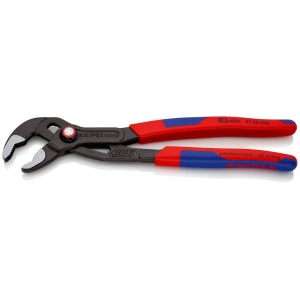 KNIPEX 87 22 250 Cobra® QuickSet Clește high tech pentru pompe de apă cu manşoane suple, multicomponent bonderizat în culoarea gri 250 mm - Img 2