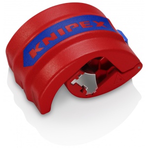 KNIPEX 90 22 10 BK BiX® Tăietoare de țevi din plastic și manșoane de etanșare 72 mm - Img 1