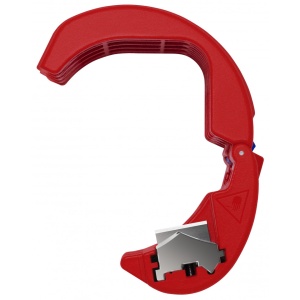 KNIPEX 90 22 10 BK BiX® Tăietoare de țevi din plastic și manșoane de etanșare 72 mm - Img 6