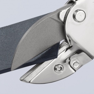 KNIPEX 94 55 200 Foarfecă tip nicovală cu învelișuri din plastic cromat 200 mm - Img 4