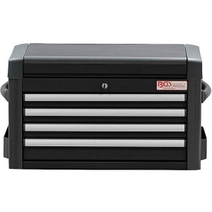 Lada pentru scule, 4 sertare + capac rabatabil + compartiment lateral - Img 6