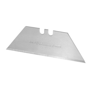 Lama trapez pentru cutter Stanley 1-11-921, 62 x 19 mm, varfuri ascutite, set de 100 bucati - Img 2
