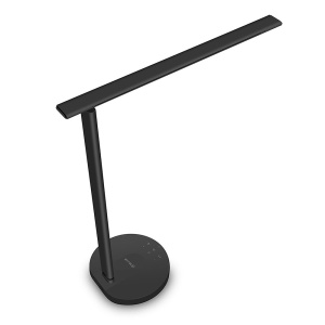 Lampă de birou WiFi Tellur Smart, 12W, lumină albă, caldă, Qi 10W, USB 10W, reglabilă, alb - Img 5
