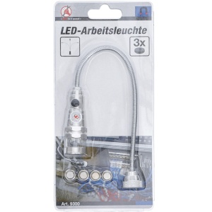 Lampa de lucru cu LED, magnetica, brat flexibil - Img 3