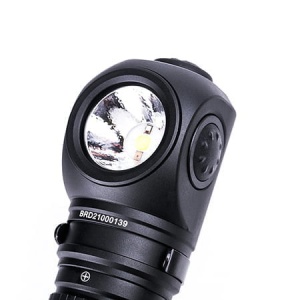 Lanterna reincarcabila P10 cu unghi drept cu 3 surse de lumină - 1400 lumeni, 200 m - Img 3