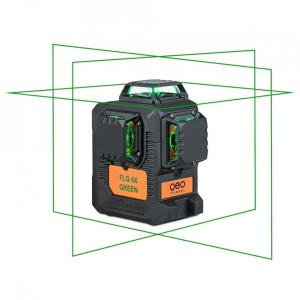 Laser FLG 6X-Green MAXI SET Multi-Line - Nivela laser verde linii multiple, cu accesorii si cutie - Img 2