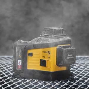 LAX 600G Laser multilinie, sistem 12 V, Nivela laser VERDE cu linii orizontale si verticale incrucisate intre ele - Img 5