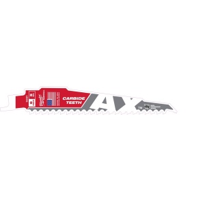 Lemn cu cuie: Pânze Heavy Duty AX™ cu dinți din carbură pentru lucrări de demolare Milwaukee (Lungimea pânzei (mm): 150) - Img 6