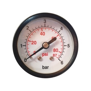 Manometru Progarden pentru apa Axial 0-12 bar, FE 1/4"