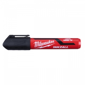 Marker INKZALL™ negru cu vârf lat - mărimea L