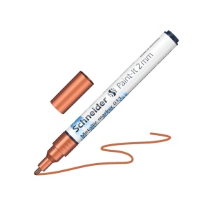 Marker metalic Schneider Paint-It 011 2 mm - Img 1