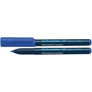 Marker permanent vârf rotund 2 mm Schneider 240 - Img 1