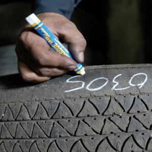 Marker vopsea solida TYRE MARQUE, galben - Img 2