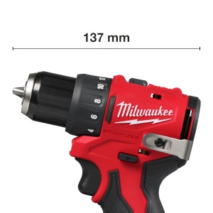 Mașină compactă de găurit, fără perii MILWAUKEE M12™ - Img 11