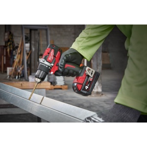 Mașină de găurit, compactă, cu motor fără perii M18™ M18 CBLDD-502C ( KIT: 2 x M18 B5 Acumulator, M12-18 C Încarcător, Kitbox) - Img 7