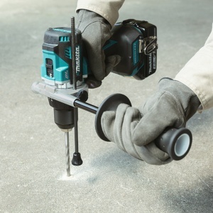 Masina de gaurit cu percutie Makita LXT 18V, 130 Nm, cu 2 acumulatori - Img 3