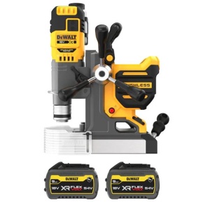 Masina de gaurit cu talpa magnetica Dewalt DCD1623X2G, burghiu max 16 mm, carota max 50 mm, cu 2 acumulatori XR FLEXVOLT 9.0Ah si incarcator - Img 2