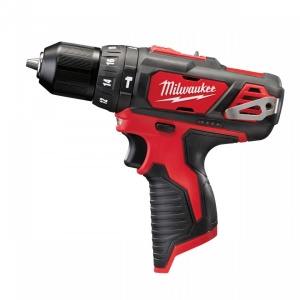 Masina de gaurit si insurubat cu percutie cu acumulator Milwaukee M12 BPD-202C, cuplu 30 Nm, livrata cu acumulatori, valiza