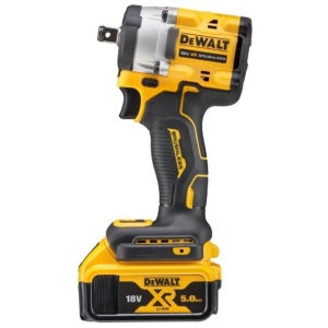Masina de insurubat cu impact Dewalt DCF921P2T, patrat 1/2", maxim 406 Nm, cu 2 acumulatori 18V XR /5.0 Ah si incarcator in valiza TSTAK - Img 3